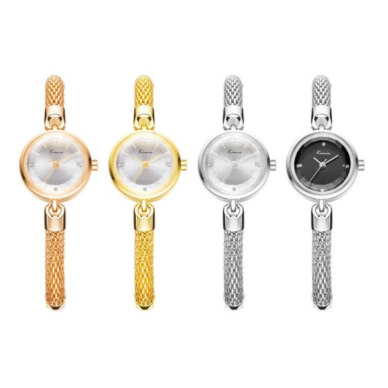 Kimio Kw6128s Reloj De Cuarzo De Moda Para Mujer Reloj De Vestir Elegante Con Correa Columnar Para Mujer