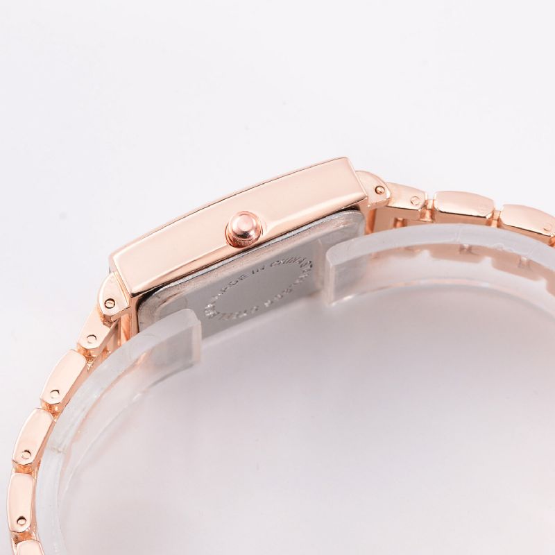 Lvpai G1p288 Reloj De Pulsera De Mujer De Diseño Elegante Reloj De Cuarzo De Acero Completo Con Rectángulo