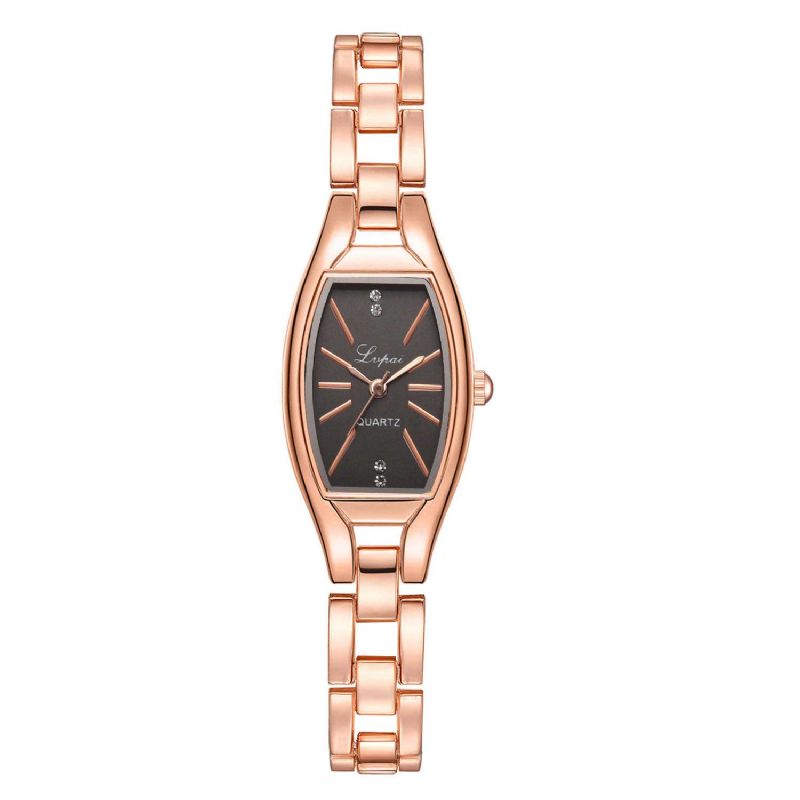 Lvpai Lp104 Reloj De Pulsera De Mujer Elegante De Estilo Único Reloj De Cuarzo Con Banda De Acero