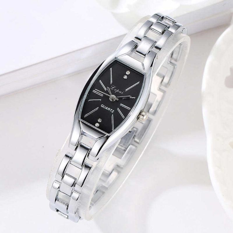 Lvpai Lp104 Reloj De Pulsera De Mujer Elegante De Estilo Único Reloj De Cuarzo Con Banda De Acero