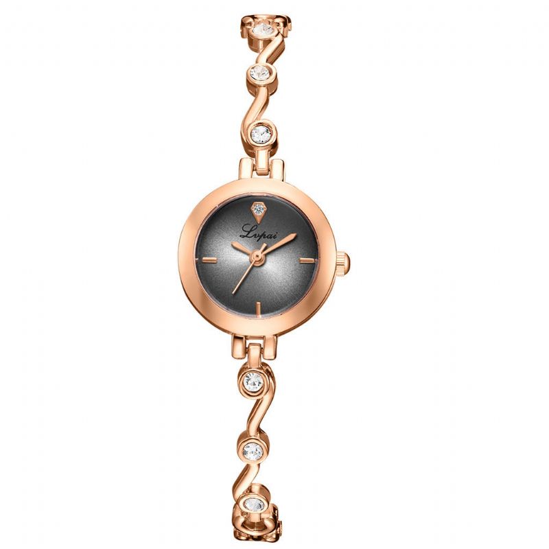 Lvpai P1080 Diseño Elegante Reloj De Pulsera Para Mujer Reloj Relojes De Cuarzo Con Diamantes