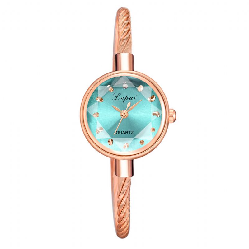 Lvpai P1148 Reloj De Pulsera De Mujer Colorido Deslumbrante Reloj De Cuarzo De Estilo Informal Con Esfera Pequeña