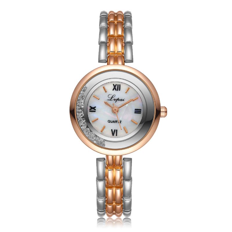 Lvpai P139 Estilo Casual Diseño Ultra Delgado Reloj De Pulsera Para Mujer Relojes De Cuarzo De Acero Completo