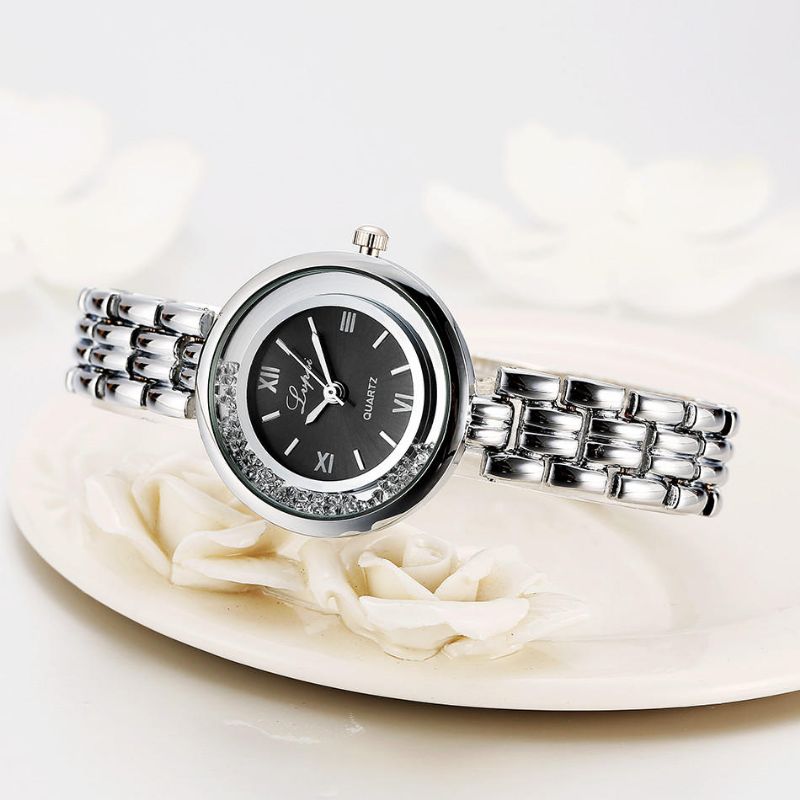 Lvpai P139 Estilo Casual Diseño Ultra Delgado Reloj De Pulsera Para Mujer Relojes De Cuarzo De Acero Completo