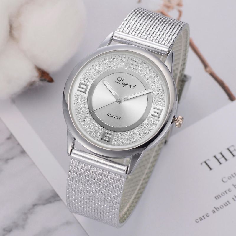 Lvpai P732 Reloj De Pulsera De Mujer De Diseño Elegante De Oro Rosa Reloj De Cuarzo Analógico De Moda