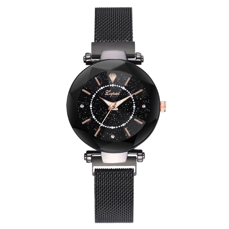 Lvpai P833 Star Dial Shining Unique Design Reloj De Pulsera Para Mujer Relojes De Cuarzo De Acero Completo