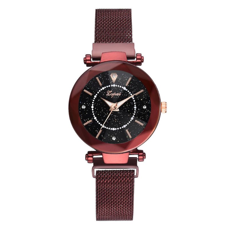 Lvpai P833 Star Dial Shining Unique Design Reloj De Pulsera Para Mujer Relojes De Cuarzo De Acero Completo