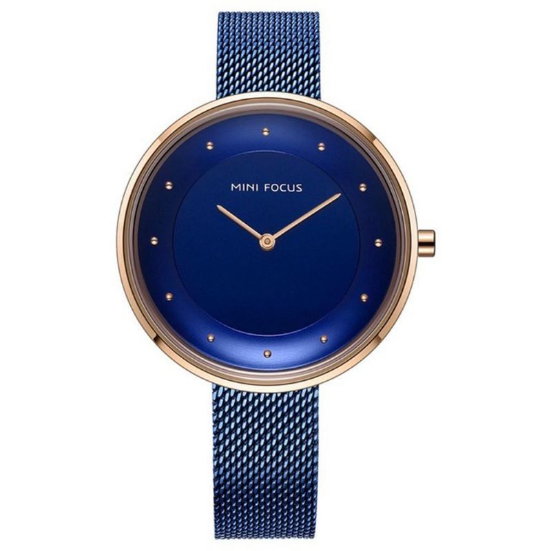 Mini Focus Mf0179l Reloj De Pulsera De Acero Completo Para Mujer Relojes De Cuarzo De Moda De Lujo