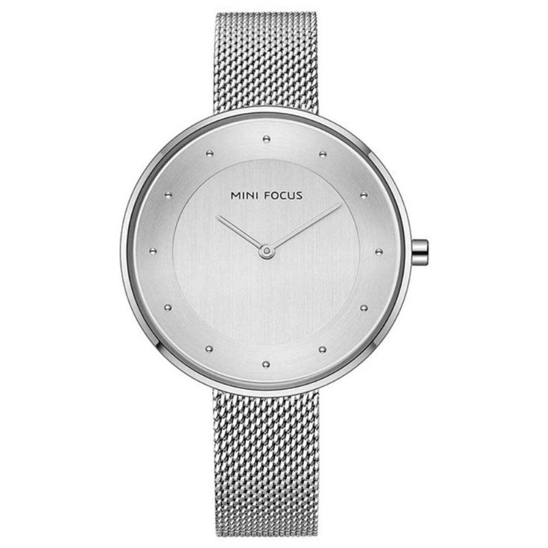 Mini Focus Mf0179l Reloj De Pulsera De Acero Completo Para Mujer Relojes De Cuarzo De Moda De Lujo