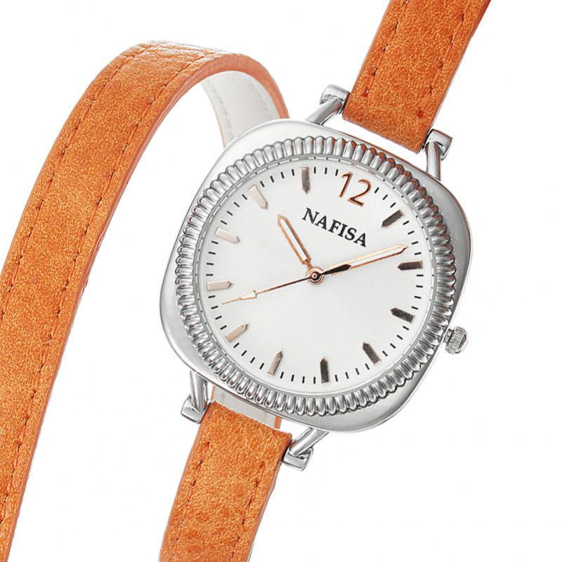 Nafisa Reloj De Cuarzo Elegante Para Mujer Reloj De Regalo Con Correa De Moda Reloj De Pulsera De Vestir Informal Para Mujer