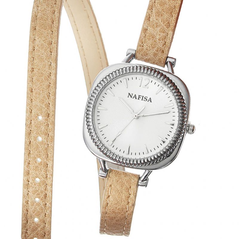 Nafisa Reloj De Cuarzo Elegante Para Mujer Reloj De Regalo Con Correa De Moda Reloj De Pulsera De Vestir Informal Para Mujer