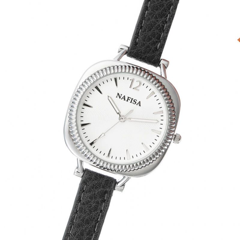 Nafisa Reloj De Cuarzo Elegante Para Mujer Reloj De Regalo Con Correa De Moda Reloj De Pulsera De Vestir Informal Para Mujer