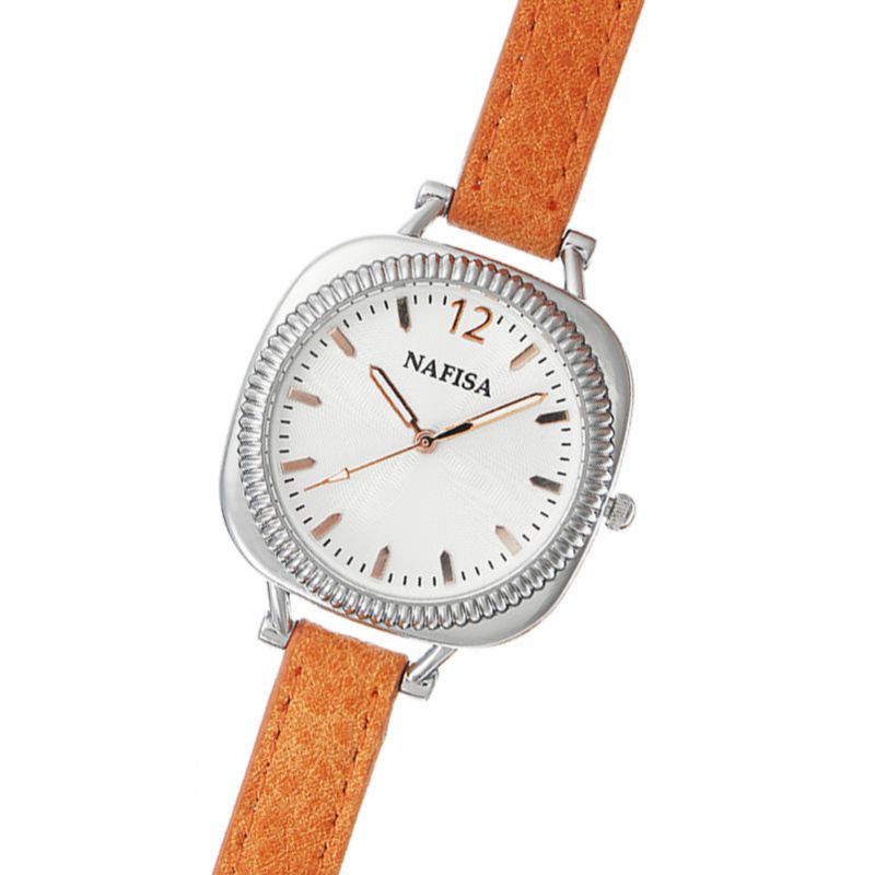 Nafisa Reloj De Cuarzo Elegante Para Mujer Reloj De Regalo Con Correa De Moda Reloj De Pulsera De Vestir Informal Para Mujer