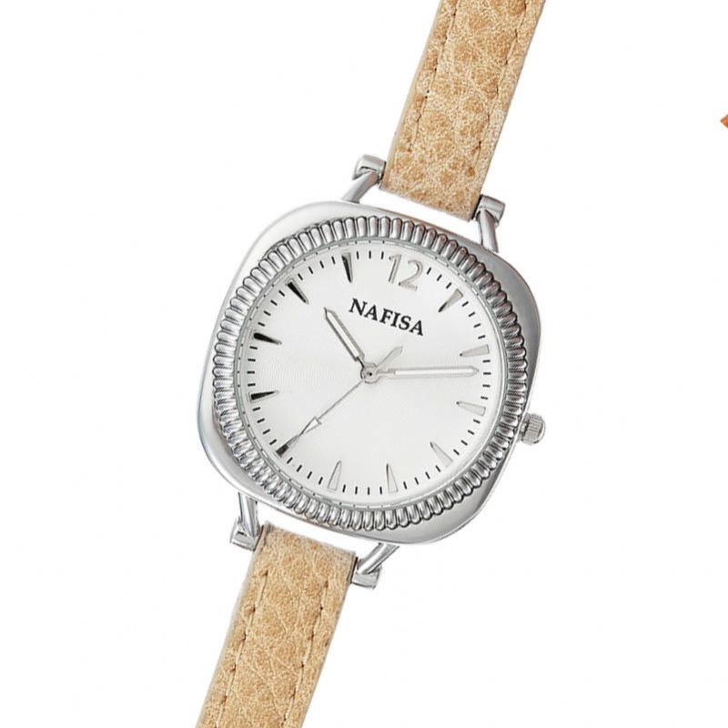 Nafisa Reloj De Cuarzo Elegante Para Mujer Reloj De Regalo Con Correa De Moda Reloj De Pulsera De Vestir Informal Para Mujer