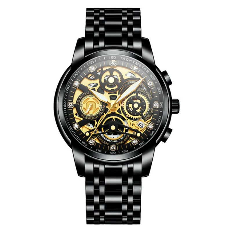 Nektom 8202 Reloj De Moda Para Hombre Cronógrafo Impermeable Reloj De Cuarzo Con Visualización De Fecha Luminosa