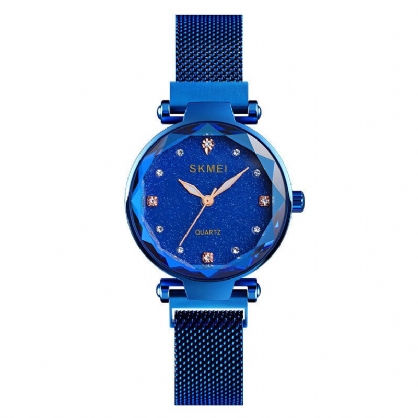  Reloj solar para hombre, de malla, de cuarzo, deportivo,  delgado, informal, impermeable, de acero, Rojo - : Ropa, Zapatos y Joyería