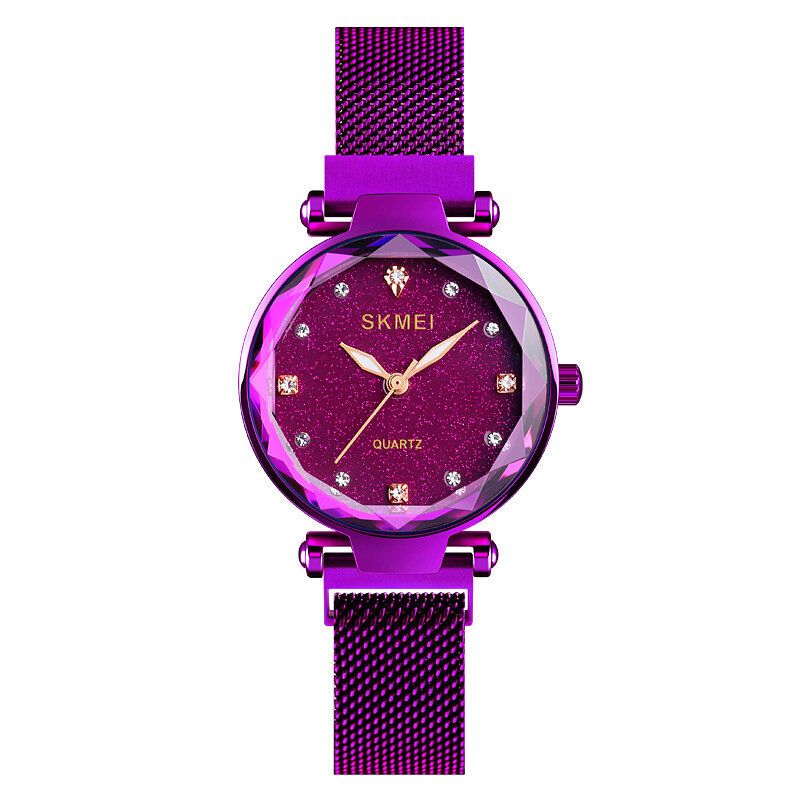 Q022 Reloj De Cuarzo Resistente Al Agua Con Esfera Pequeña Y Diseño Elegante Para Mujer