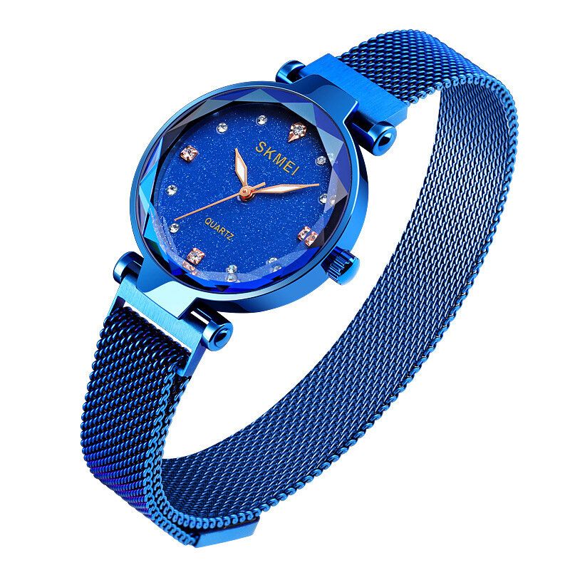 Q022 Reloj De Cuarzo Resistente Al Agua Con Esfera Pequeña Y Diseño Elegante Para Mujer