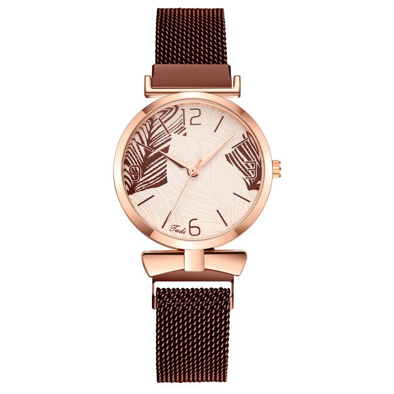 Rebirth 440 Reloj De Pulsera De Estilo Casual Para Mujer Reloj De Cuarzo De Acero Completo De Moda