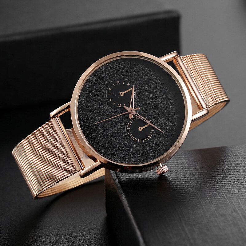 Relojes Deportivos De Moda Para Hombre Caja De Aleación Completa Esfera Mate Cronógrafo Impermeable Reloj De Cuarzo