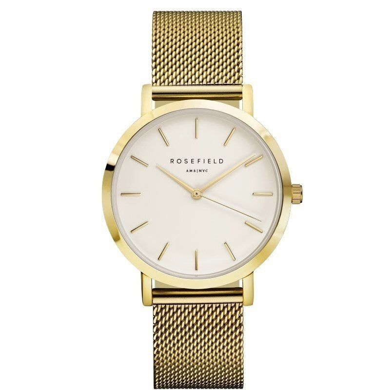 Rosefield 726 Reloj Casual De Cuarzo Para Mujer Con Correa De Acero Inoxidable