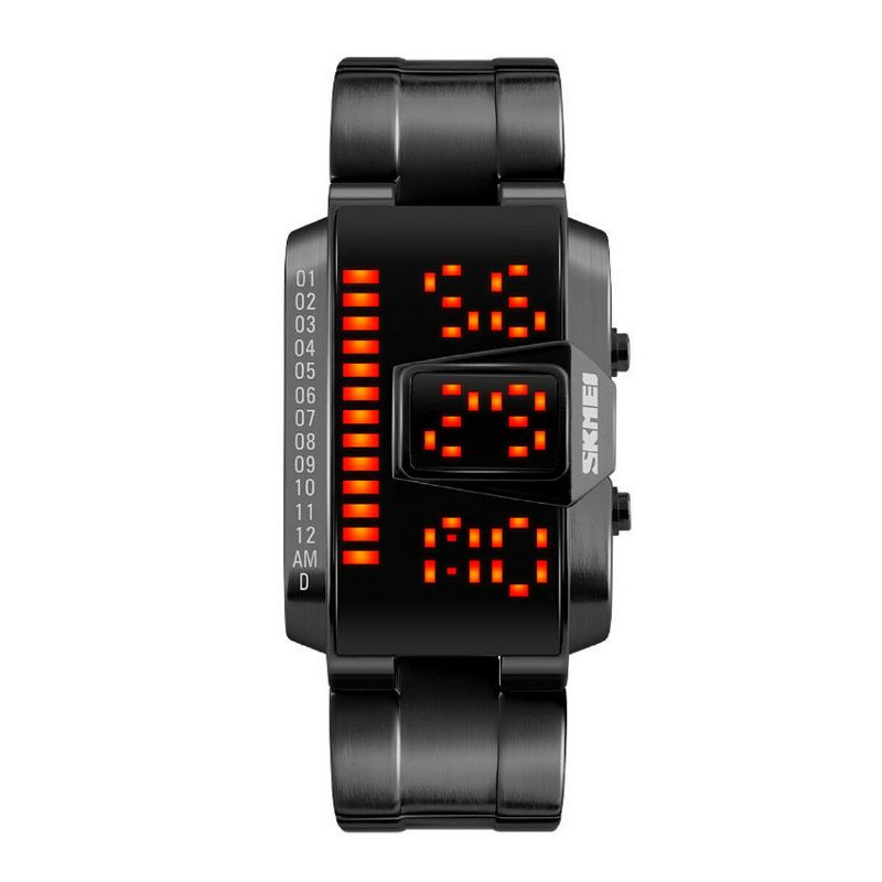 Skmei 1179 Reloj De Moda Para Hombre Reloj Digital Led Creativo A Prueba De Agua