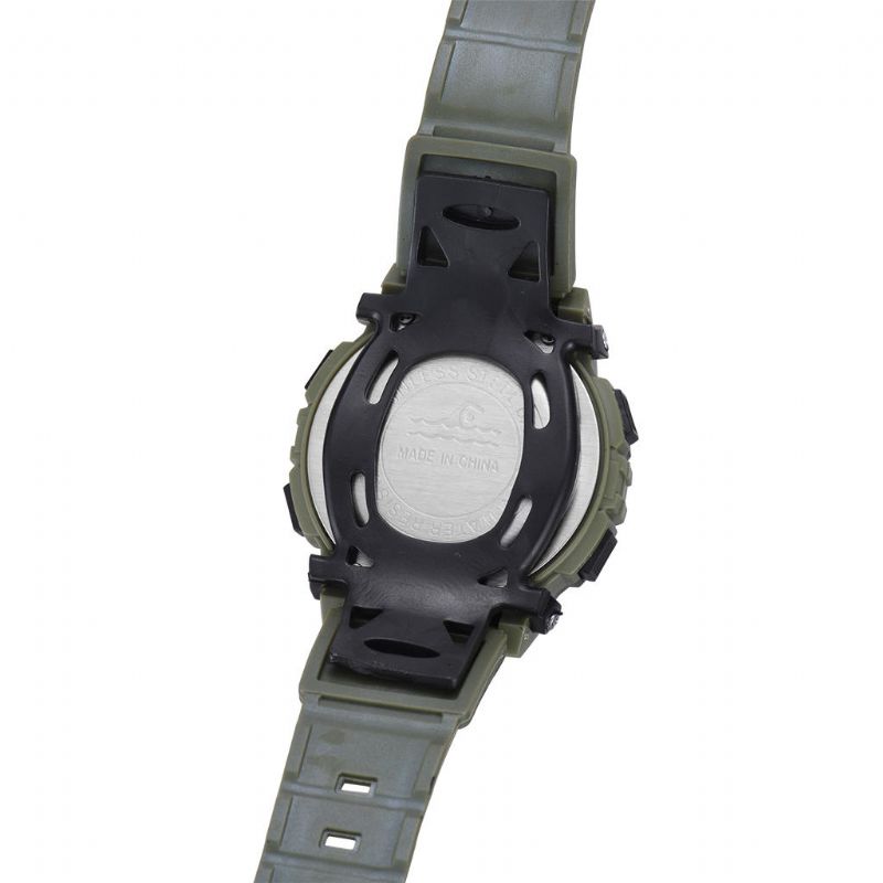 Synoke 9035 Reloj Digital Deportivo De Camuflaje Luminoso Colorido Led Para Niños