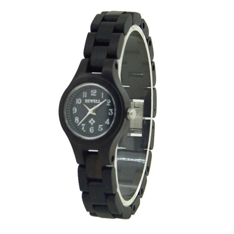 Zs-w123a Reloj De Madera De Moda Simple Reloj De Pulsera De Cuarzo Para Mujer