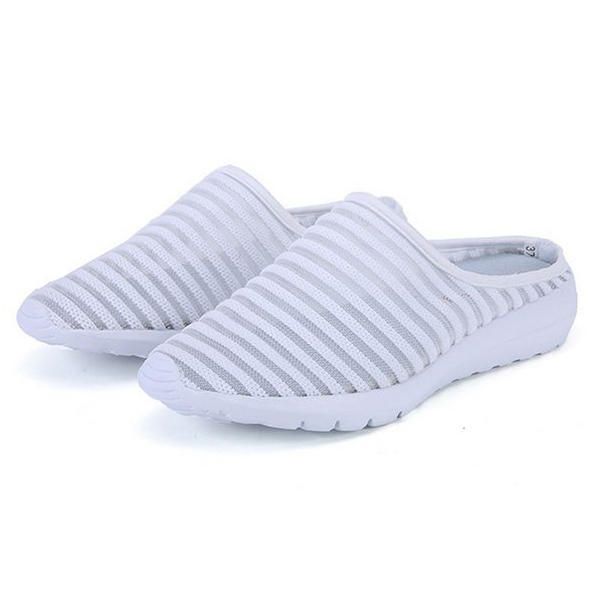 Mujeres Malla Transpirable Casual Hollow Out Summer Slipper Sandalias