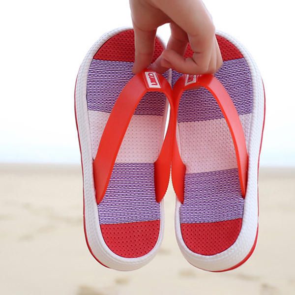 Sandalias De Playa Con Punta Suave Y Casual Para Mujer