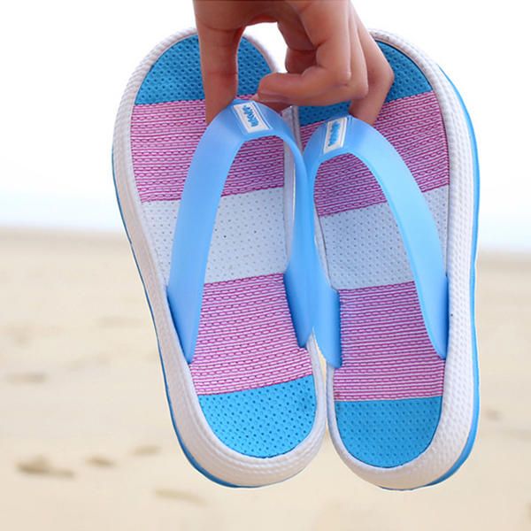 Sandalias De Playa Con Punta Suave Y Casual Para Mujer