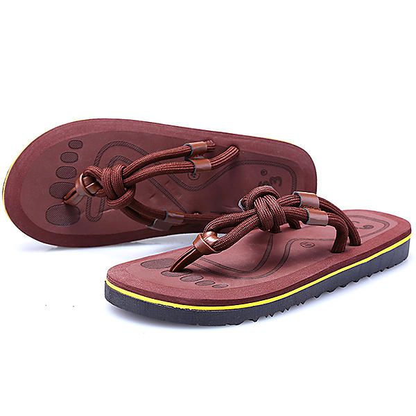 Zapatillas Con Punta De Clip De Suela Suave Para Hombre Zapatos De Playa De Verano