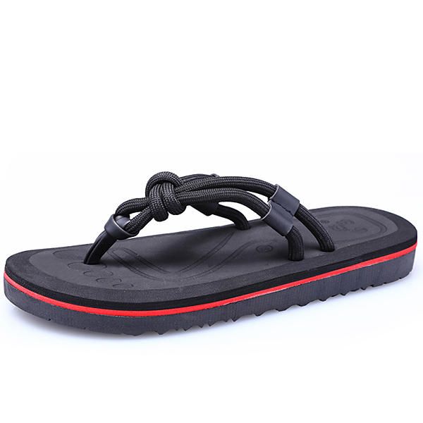 Zapatillas Con Punta De Clip De Suela Suave Para Hombre Zapatos De Playa De Verano