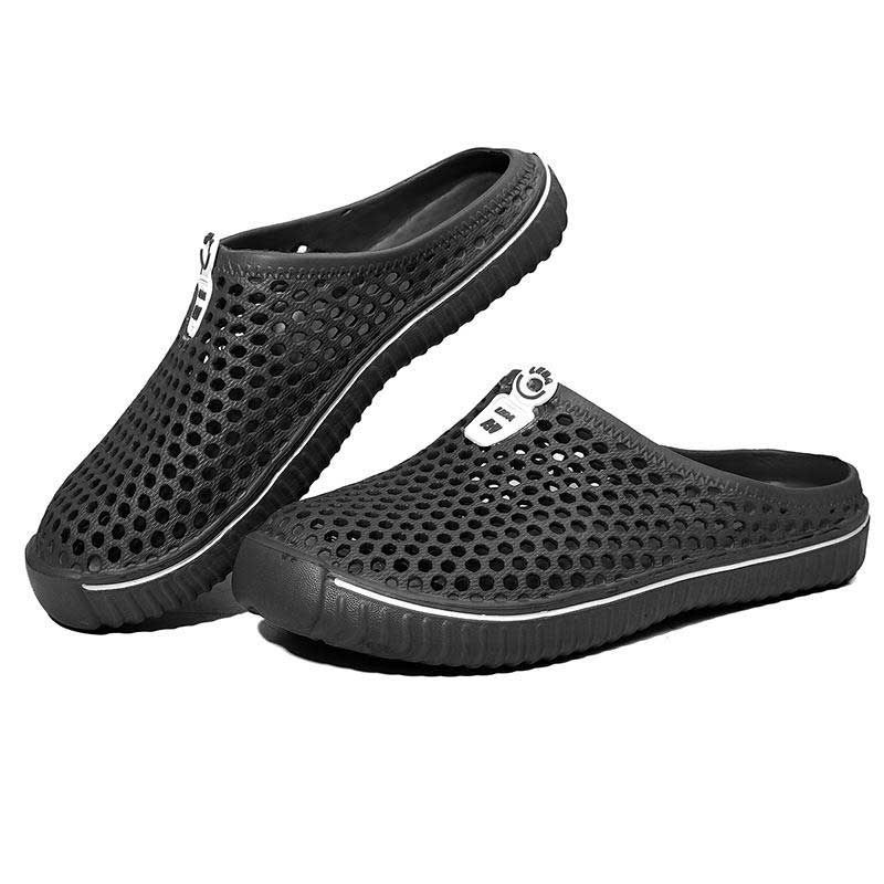 Zapatillas De Exterior Ahuecadas Unisex De Gran Tamaño Zapatillas De Playa Transpirables Para Mujer