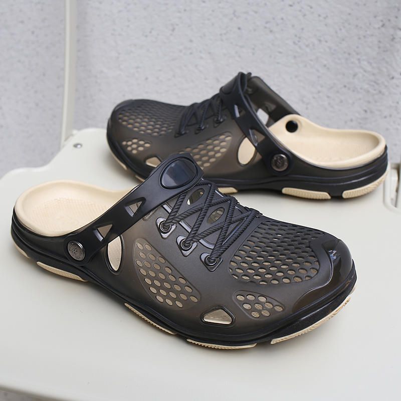 Zapatillas De Playa Ligeras De Suela Blanda Informal Para Hombre