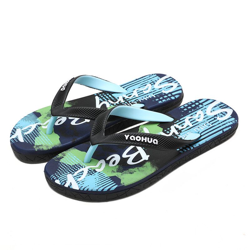 Zapatillas De Playa Unisex Hombres Mujeres Zapatillas De Dedo Con Clip Ocasionales Chanclas Antideslizantes Transpirables